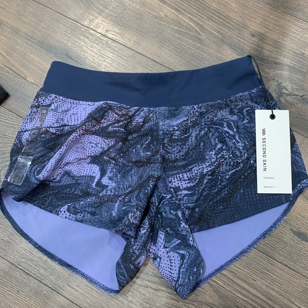 Second skin athletic shorts